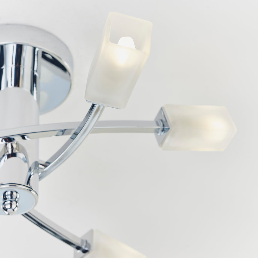 Havana 6-Light Semi-flush Ceiling Light