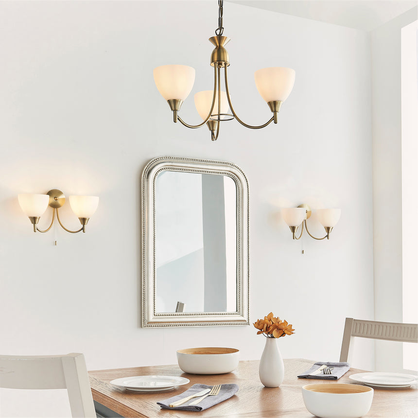 Alton 3-Light Pendant Chandelier