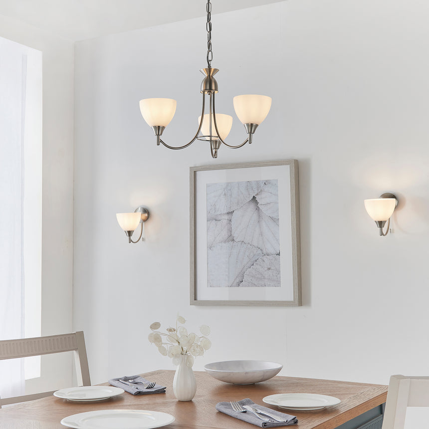 Alton 3-Light Pendant Chandelier