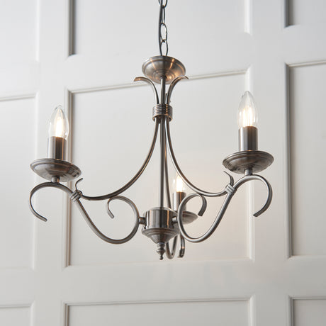 Bernice 3-Light Pendant Chandelier