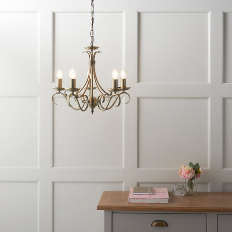 Bernice 5-Light Pendant Chandelier