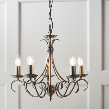 Bernice 5-Light Pendant Chandelier