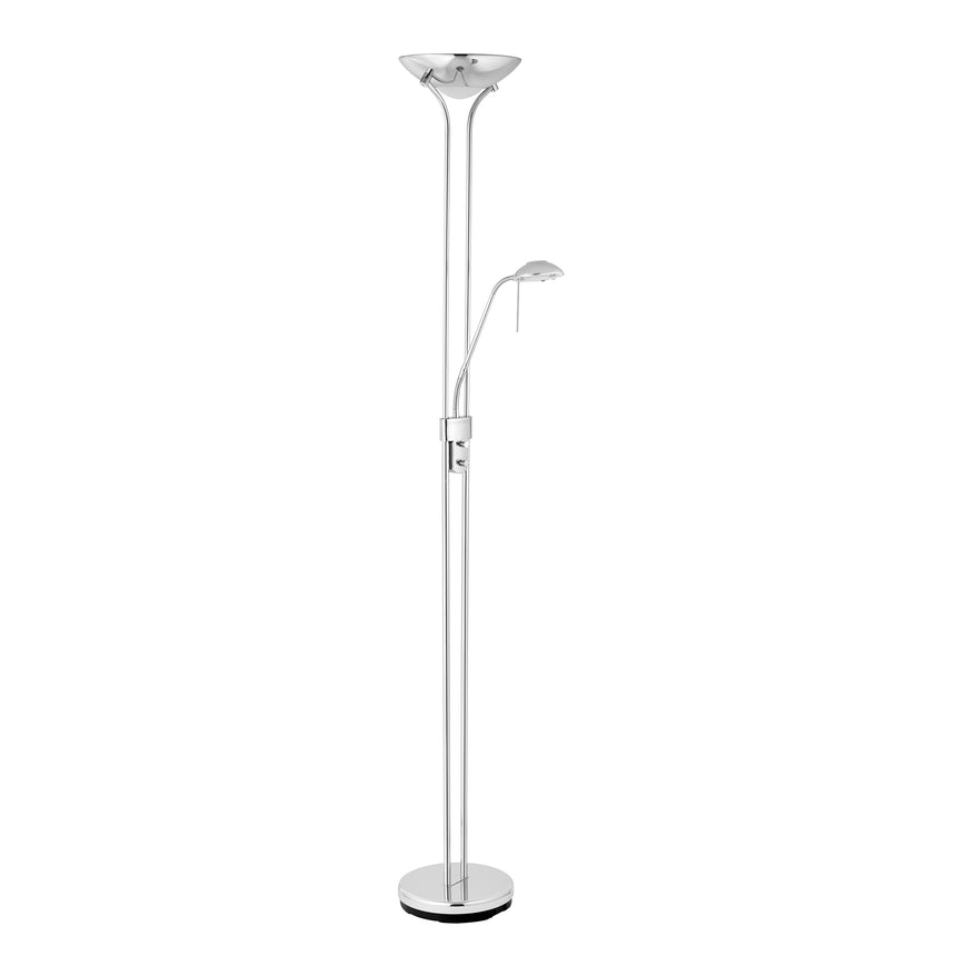 Rome Uplighter Floor Lamp with reading light