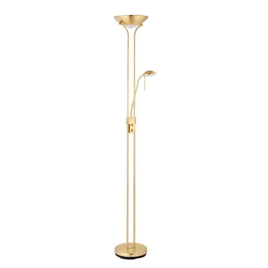 Rome Uplighter Floor Lamp with reading light