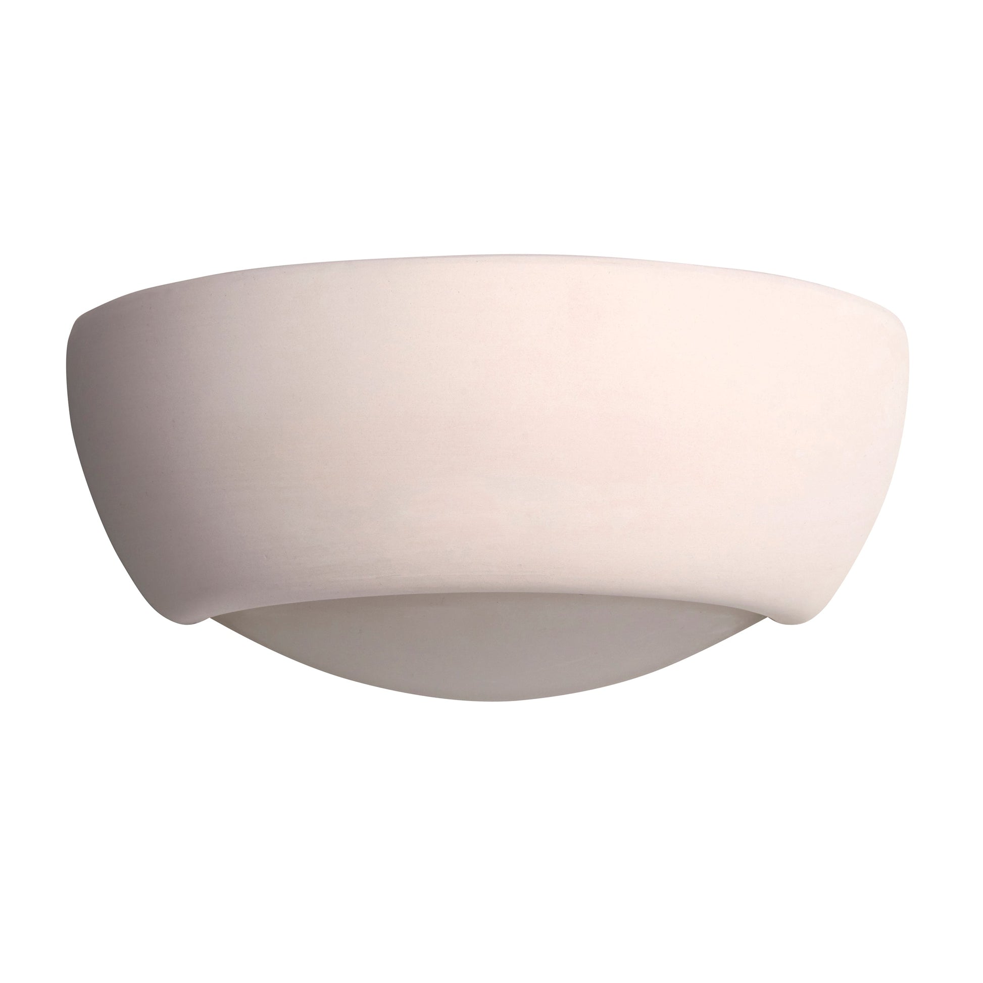 Montford Paintable Ceramic Bowl Uplighter