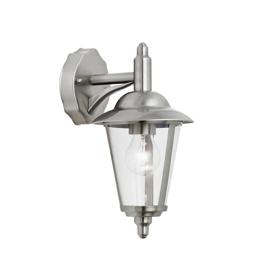 Klien Wall Lantern, Stainless Steel