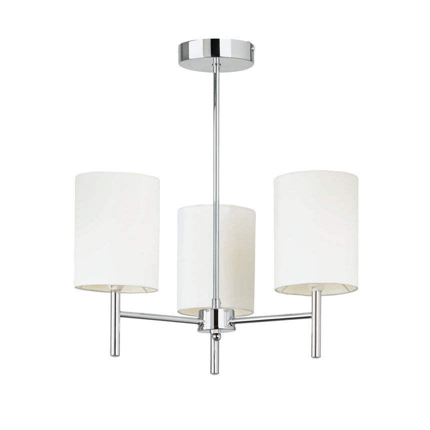 Brio 3 Light Semi-flush Ceiling Light