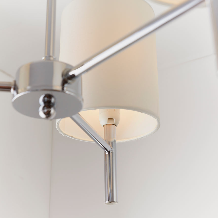 Brio 3 Light Semi-flush Ceiling Light