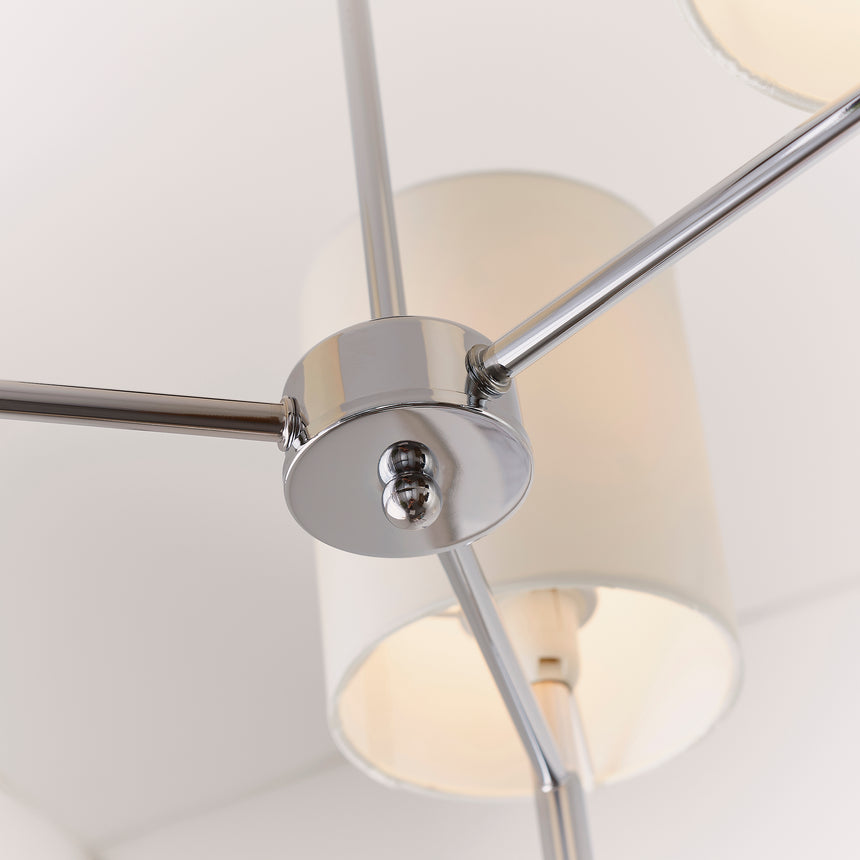 Brio 3 Light Semi-flush Ceiling Light