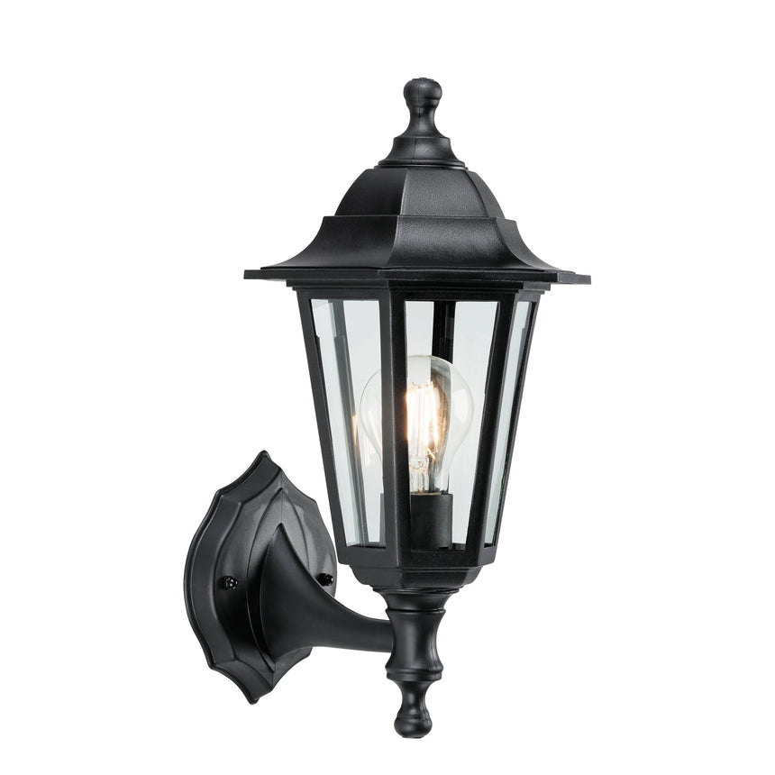 Bayswater Wall Lantern, Black