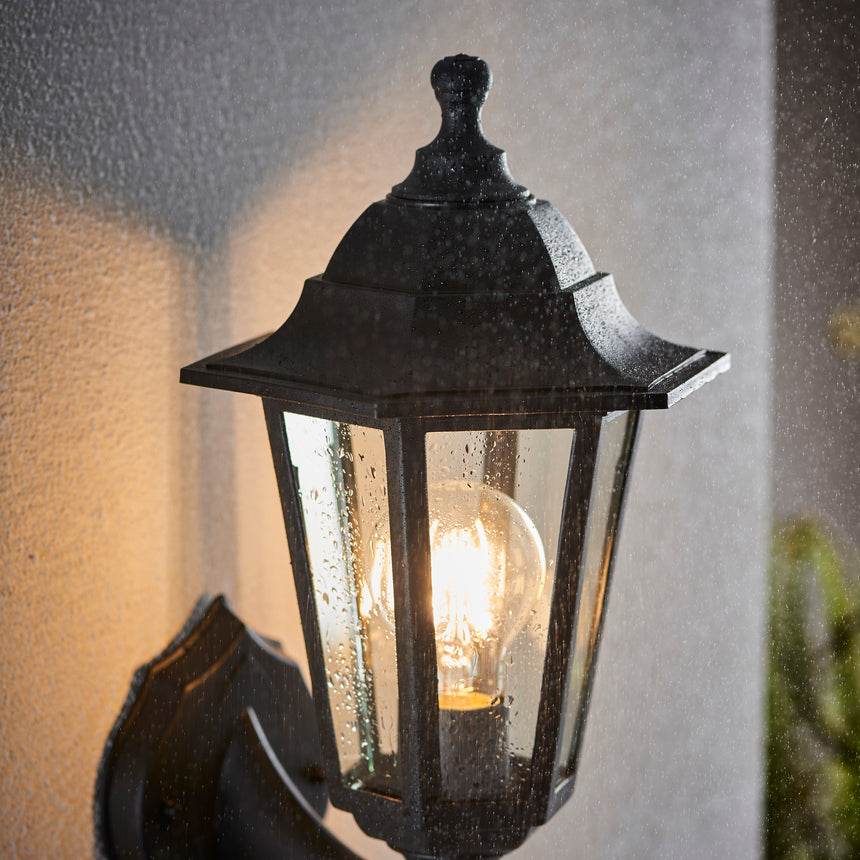 Bayswater Wall Lantern, Black