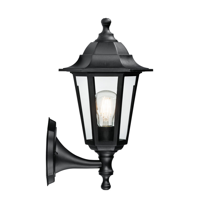 Bayswater Wall Lantern, Black