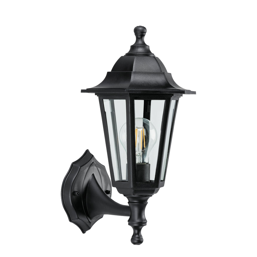 Bayswater Wall Lantern, Black