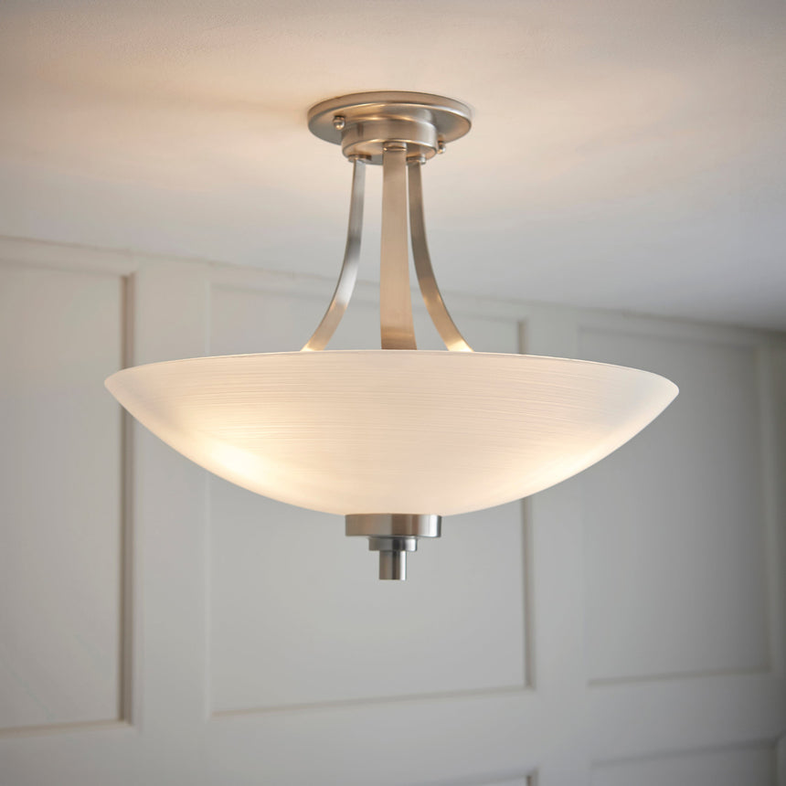 Welles Semi Flush Ceiling Light