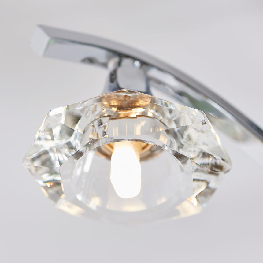 Langella 3 Light Semi Flush Ceiling Light