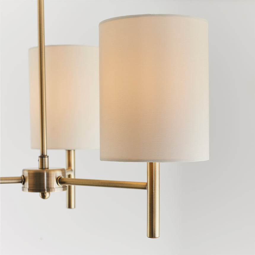 Brio 3 Light Semi-flush Ceiling Light