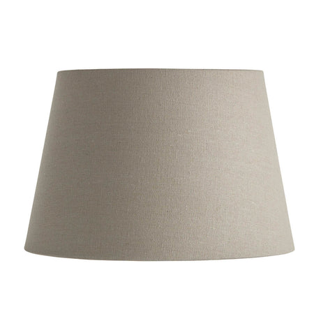 Tapered Linen Drum Lamp Shade, 26cm