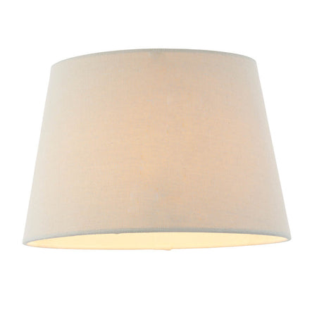 Tapered Linen Drum Lamp Shade, 26cm