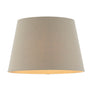 Tapered Linen Drum Lamp Shade, 31cm