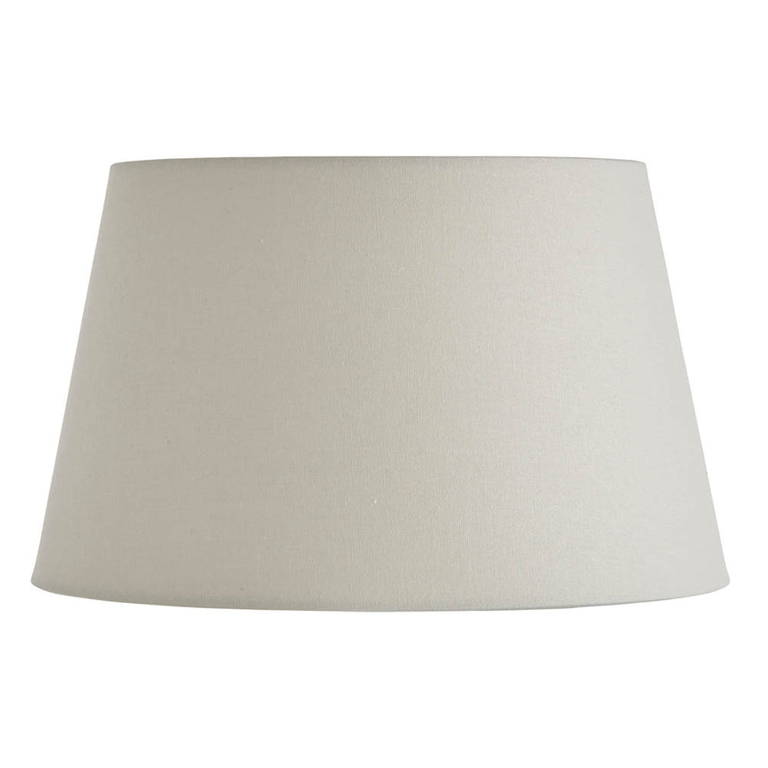 Tapered Linen Drum Lamp Shade, 35cm