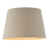 Tapered Linen Drum Lamp Shade, 40cm