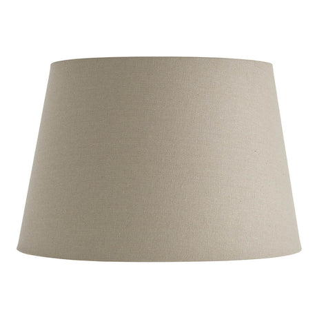 Tapered Linen Drum Lamp Shade, 40cm