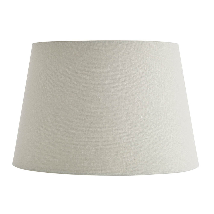 Tapered Linen Drum Lamp Shade, 40cm