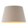 Tapered Linen Drum Lamp Shade, 45cm