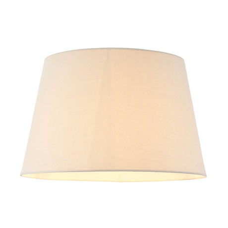 Tapered Linen Drum Lamp Shade, 45cm