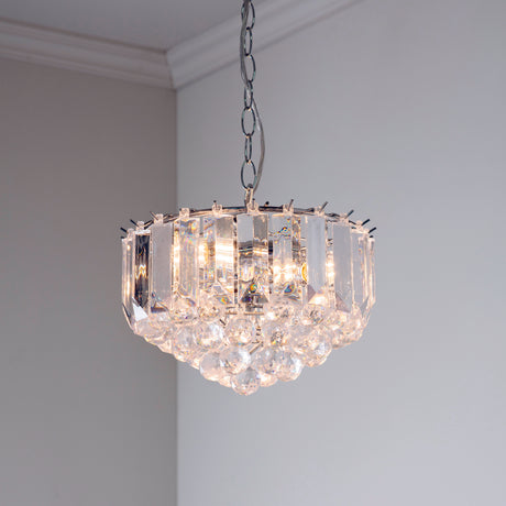 Riven 31cm 3-Light Chandelier