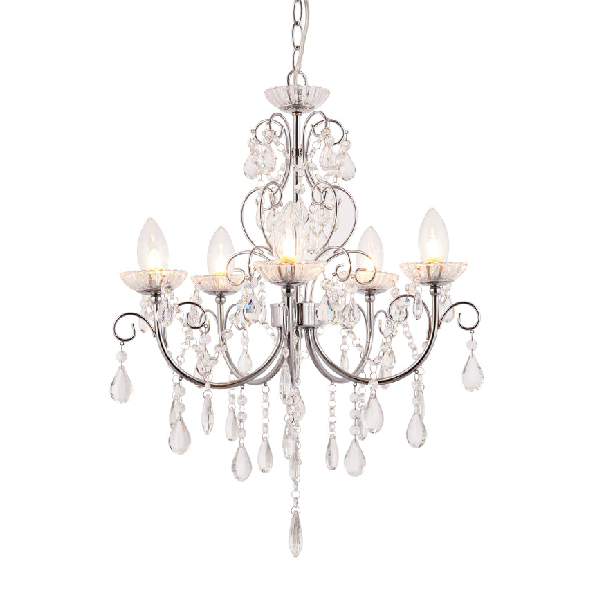 Tabitha 5 Light Bathroom Chandelier