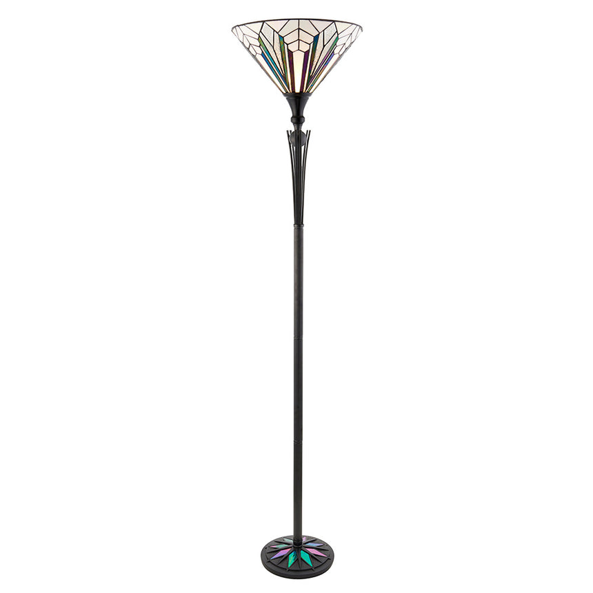 Astoria Uplighter Tiffany Floor Lamp