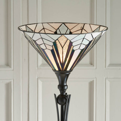 Astoria Uplighter Tiffany Floor Lamp