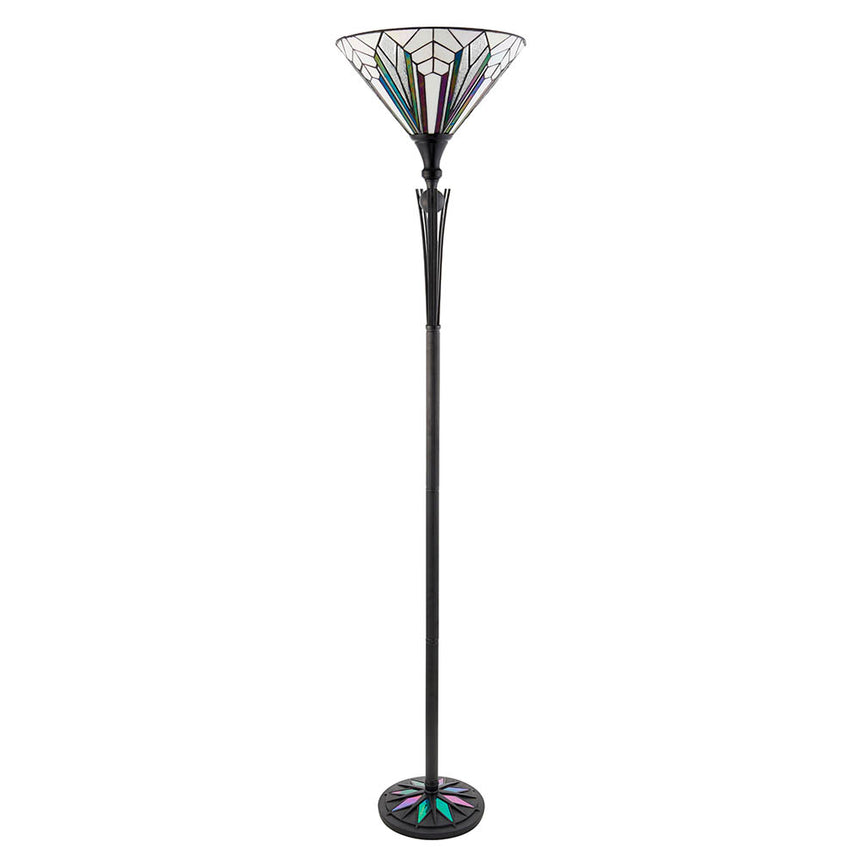 Astoria Uplighter Tiffany Floor Lamp