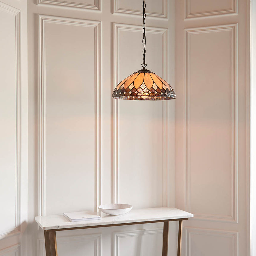 Brooklyn 40cm Tiffany Pendant Light