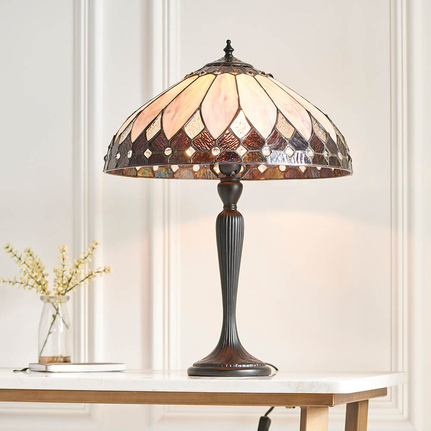 Brooklyn Medium Tiffany Table Lamp