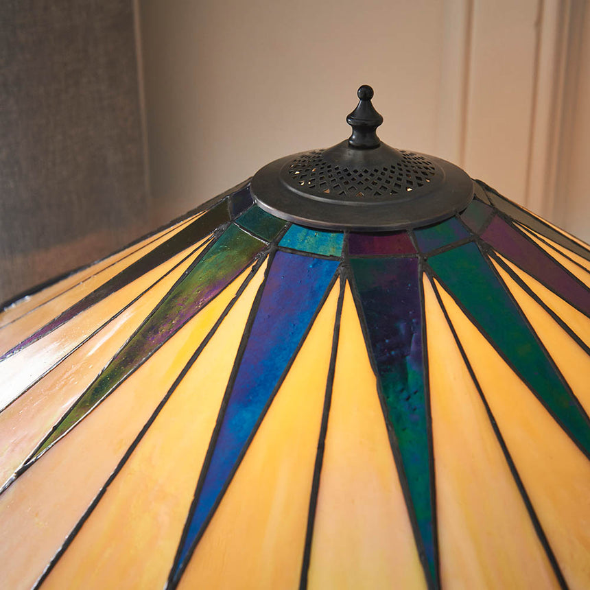 Dark Star Large Tiffany Table Lamp