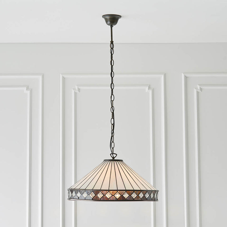 Fargo 50cm Tiffany Pendant Light