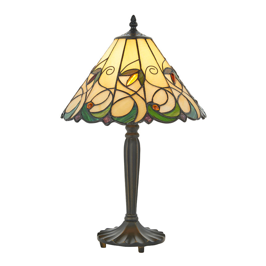 Jamelia Small Tiffany Table Lamp