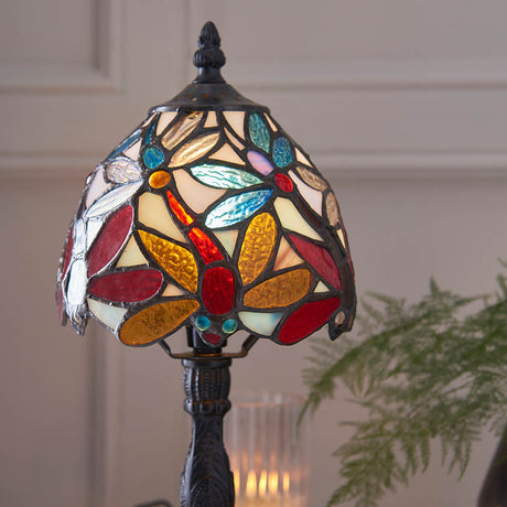 Lorette Mini Tiffany Table Lamp