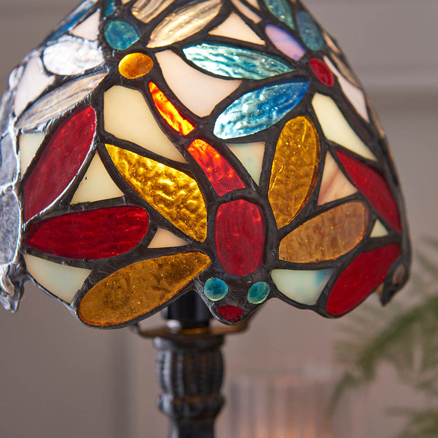 Lorette Mini Tiffany Table Lamp