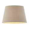 Tapered Linen Drum Lamp Shade, 20cm