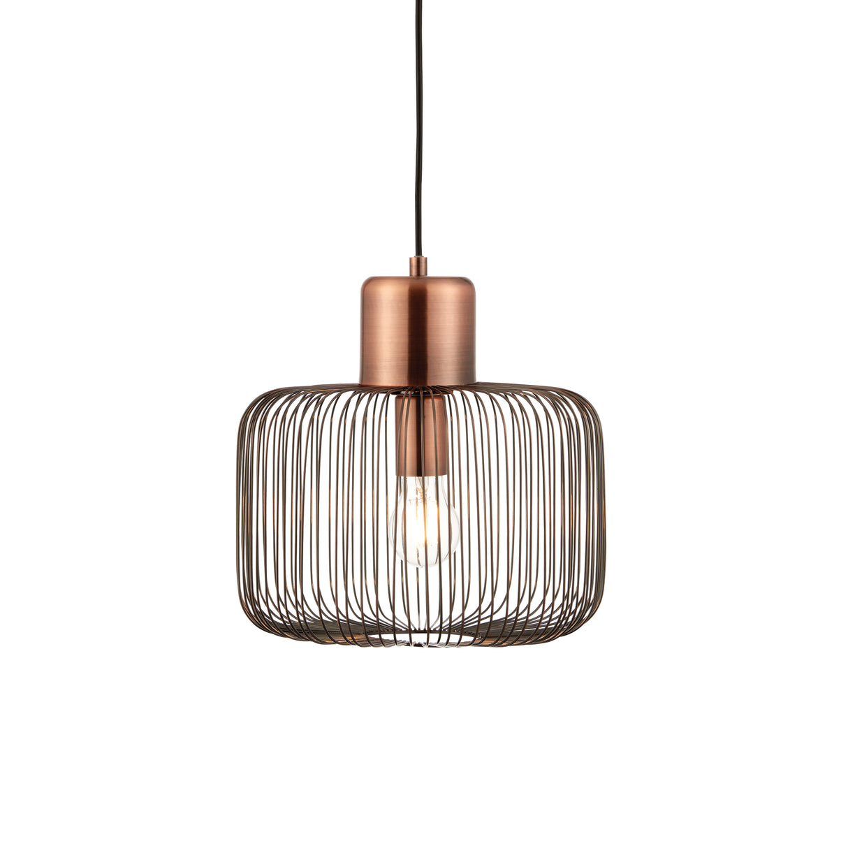 Nicola Pendant Light, Antique Copper