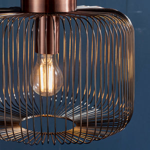 Nicola Pendant Light, Antique Copper