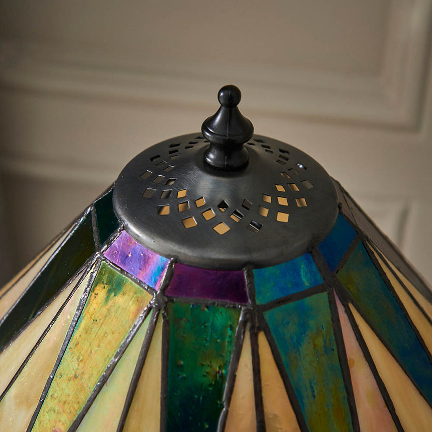 Dark Star Small Tiffany Table Lamp