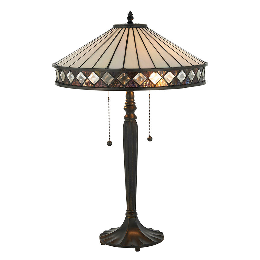 Fargo Medium Tiffany Table Lamp