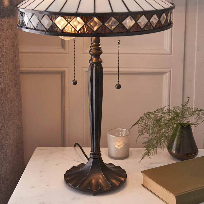 Fargo Medium Tiffany Table Lamp