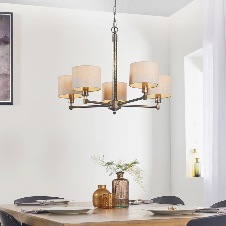 Indara 5 Light Pendant Chandelier