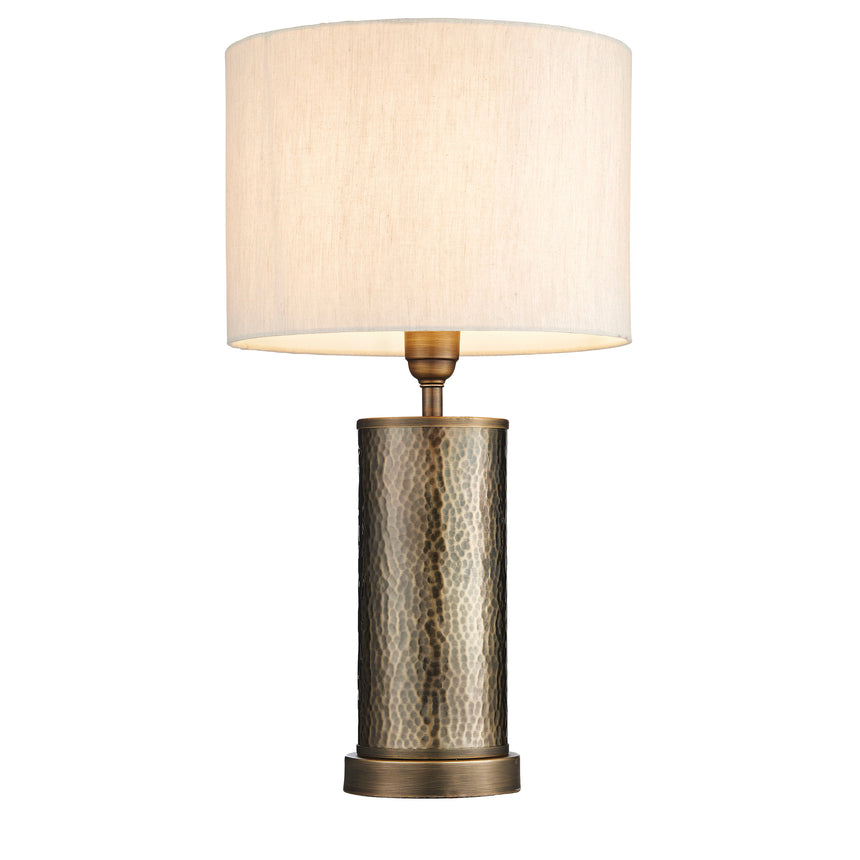 Indara Aged Bronze Table Lamp