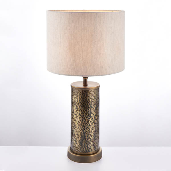 Indara Aged Bronze Table Lamp